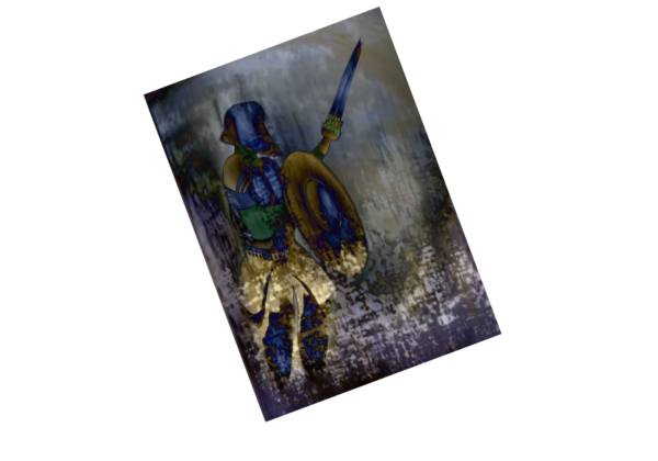 Armed for the Battle Greeting Card - Image 2