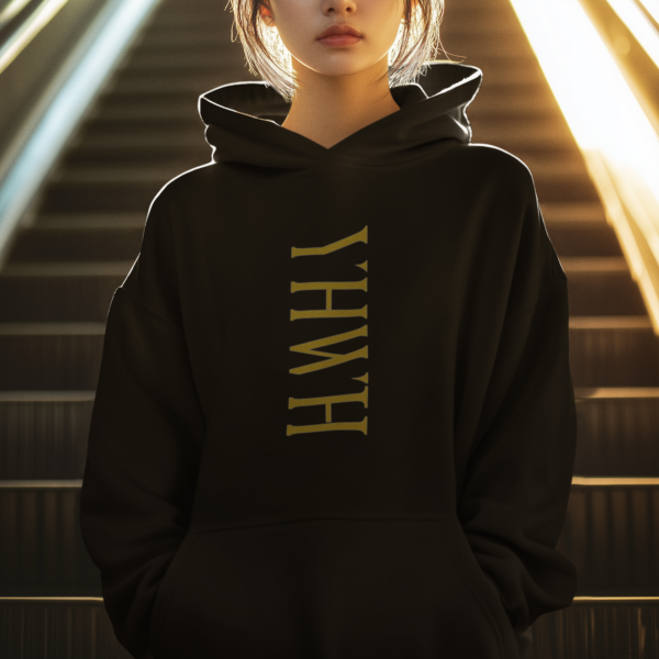 YHWH Just Breathe Hoodie - Image 5