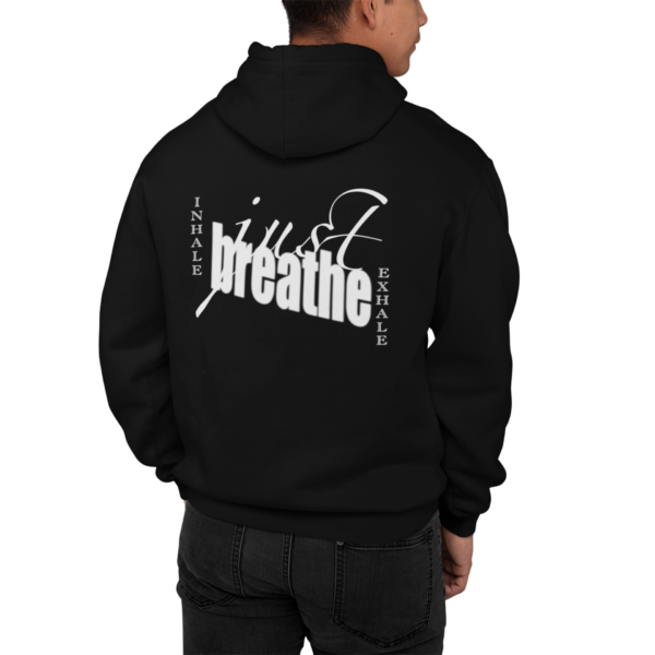 YHWH Just Breathe Hoodie - Image 2