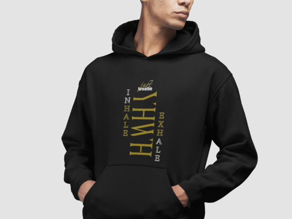 Inhale YHWH Exhale Hoodie - Image 4