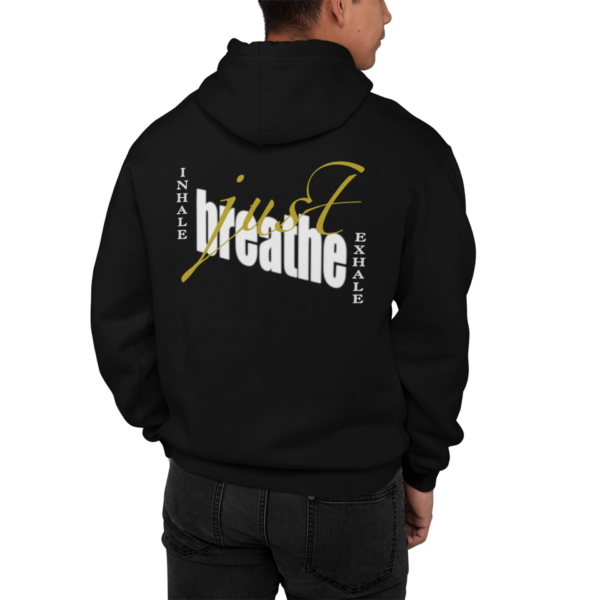 YHWH Just Breathe Hoodie - Image 6