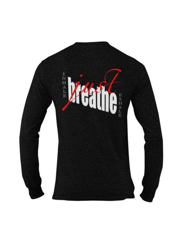 YHWH Just Breathe Long Sleeve T Shirt - Image 6