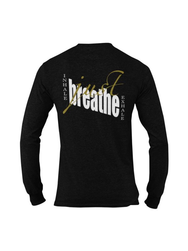 YHWH Just Breathe Long Sleeve T Shirt - Image 7