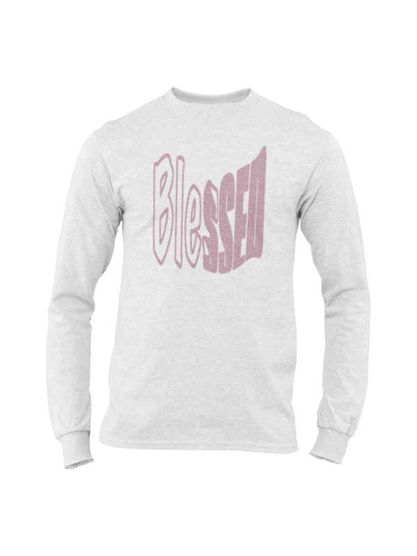 Blessed Color Blocked Long Sleeve T Shirt - Image 9