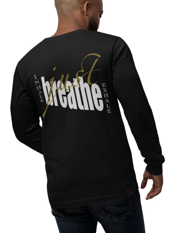 YHWH Just Breathe Long Sleeve T Shirt - Image 2