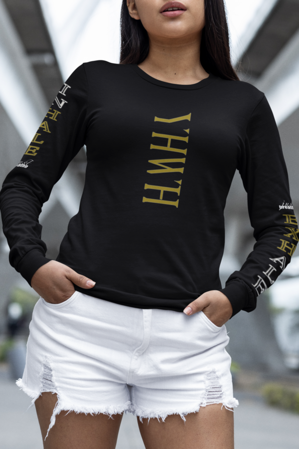 YHWH Inhale Exhale Sleeved Long Sleeve T shirt