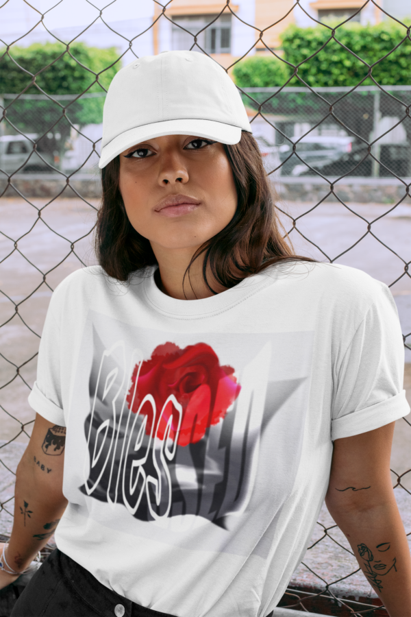 Blessed Rose T Shirt - Image 3